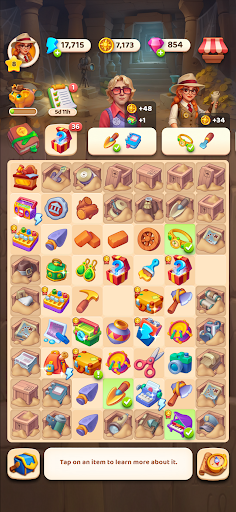 Olivia's Mysteries: Merge game ekran görüntüsü