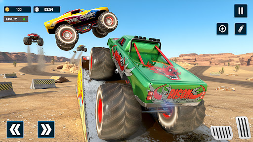 Monster Truck Game Derby Truck ekran görüntüsü