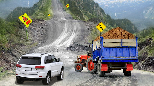 Hill Tractor Trolley Simulator ekran görüntüsü
