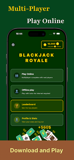 Blackjack ekran görüntüsü