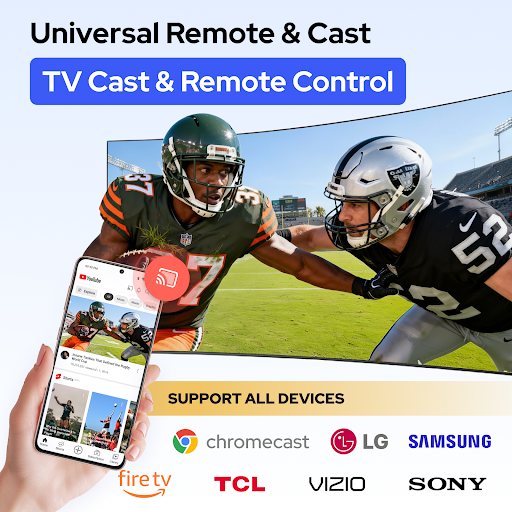 Cast to TV, Remote Control ekran görüntüsü