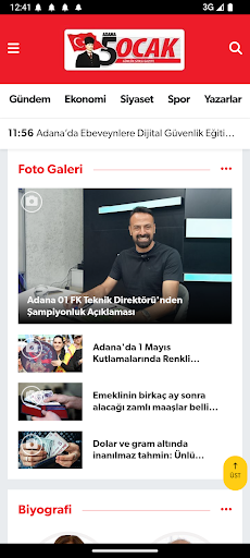 5 Ocak Gazetesi ekran görüntüsü