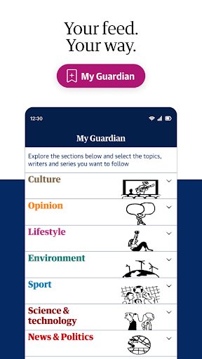 The Guardian - UK & World News ekran görüntüsü