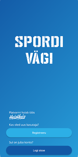 Spordivägi ekran görüntüsü