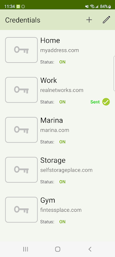 SAFR Key ekran görüntüsü