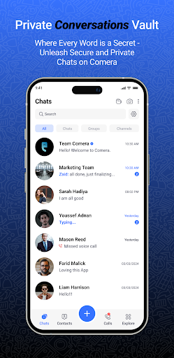 Comera - Video Calls & Chat ekran görüntüsü