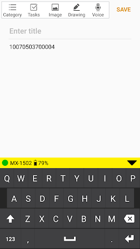 MX Keyboard ekran görüntüsü