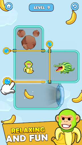 Pull Pin Save-Relaxing Puzzle ekran görüntüsü