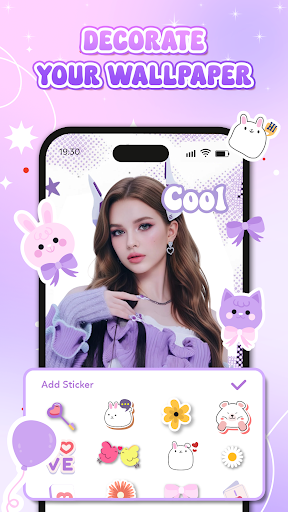 DIY Wallpaper Maker Collage ekran görüntüsü