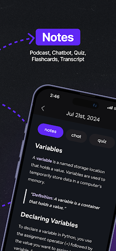 Turbo AI - Notetaker ekran görüntüsü