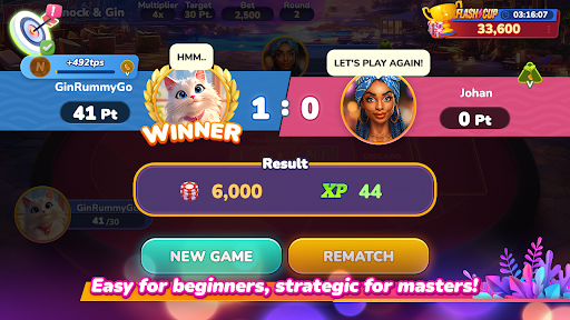 Gin Rummy Go: Card Game Online ekran görüntüsü
