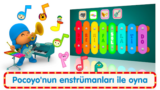 Çocuklar için Pocoyo Piyano ekran görüntüsü