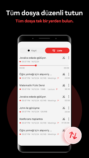 Ses Kaydı - Sesli Notlar ekran görüntüsü