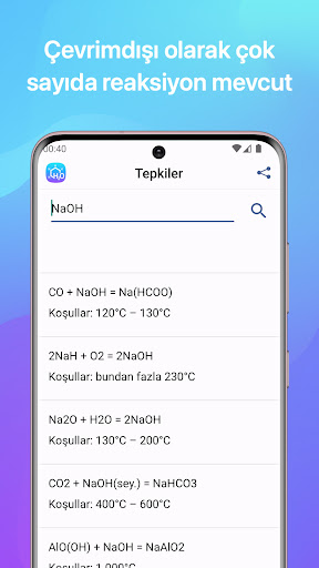 Kimya ekran görüntüsü