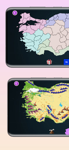 Türkiye ve Dünya Haritaları ekran görüntüsü