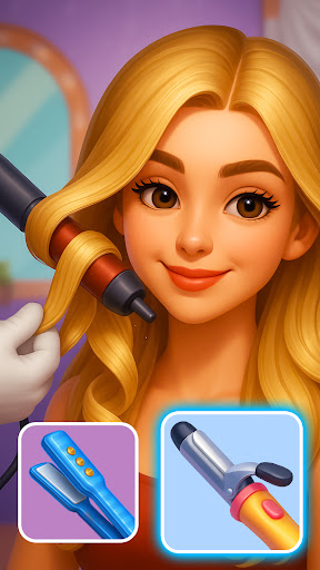 Princess Hair Salon Design ekran görüntüsü