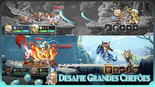 Saga Pixel: Esquadrão RPG ekran görüntüsü