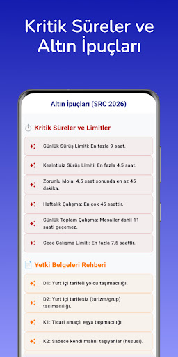 SRC Hazırlık Soru Bankası ekran görüntüsü