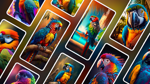 Parrot Wallpapers 4K ekran görüntüsü