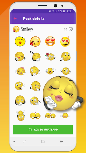 WeLove stickers (WASticker) ekran görüntüsü