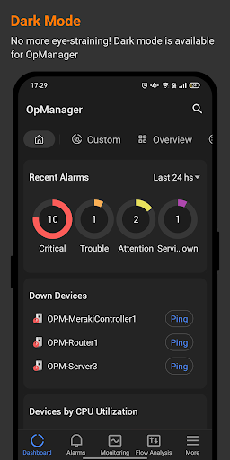 OpManager - Network Monitoring ekran görüntüsü