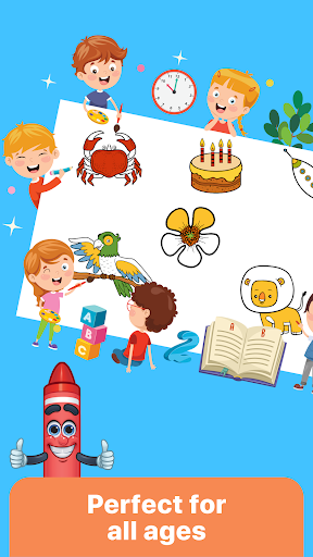 çocuklar Boyama kitabı App ekran görüntüsü