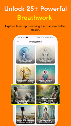 Pranayama : Breathing Exercise ekran görüntüsü