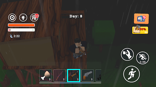 Night Survive in Haunt Forest ekran görüntüsü