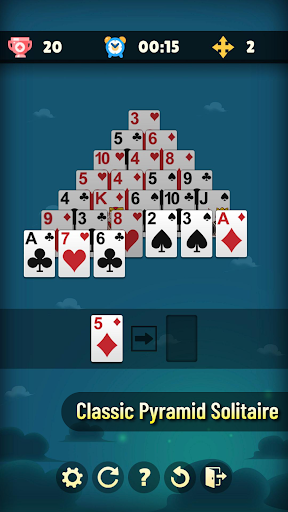 Piramit Solitaire: Kart Oyunu ekran görüntüsü