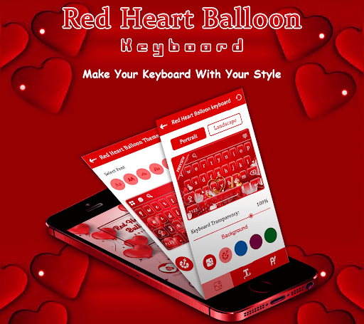 Red Heart Keyboard ekran görüntüsü
