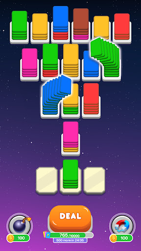 Card Shuffle - Color Sorting ekran görüntüsü