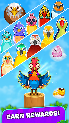 Merge master Color Bird Puzzle ekran görüntüsü