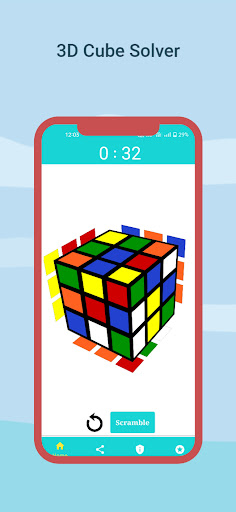 Rubik's Cube Solver Pro 3D ekran görüntüsü