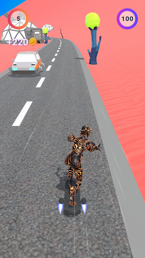 CyberRun Girl ekran görüntüsü