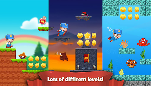 Super Bino Go2:Adventure World ekran görüntüsü