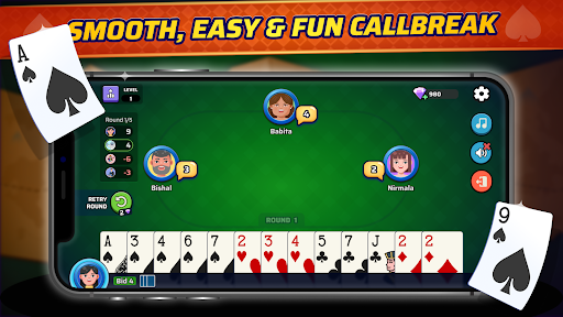 Callbreak Lakadi - Card Game ekran görüntüsü
