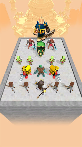 Dinosaur Merge: Block Fighting ekran görüntüsü