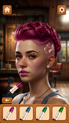 Barber Shop Hair Salon Sim ekran görüntüsü
