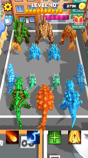 Crystal Dinosaur Element Fight ekran görüntüsü