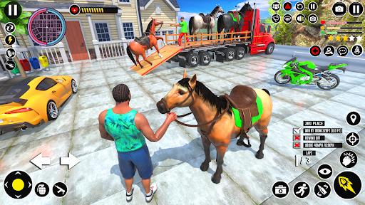 Animal Transport Truck Game 3D ekran görüntüsü