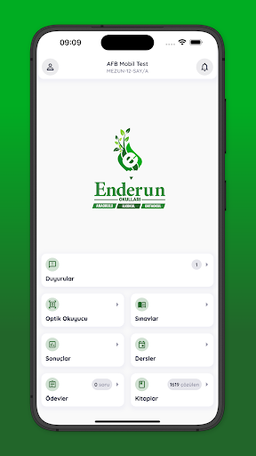 Enderun Koleji ekran görüntüsü