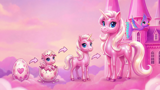 Unicornilandia: Merge Unicorns ekran görüntüsü