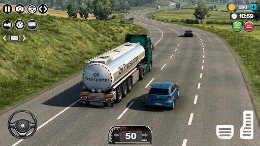 Oil Tanker-Cargo Truck Driving ekran görüntüsü