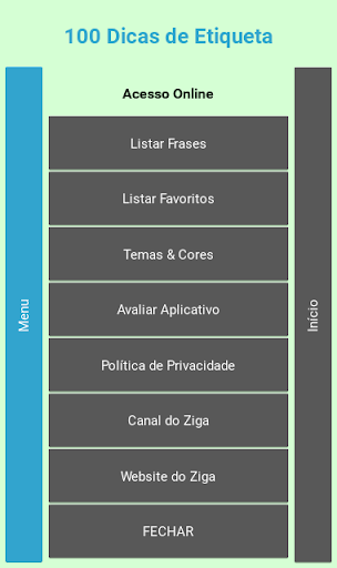 100 Dicas de Etiqueta ekran görüntüsü