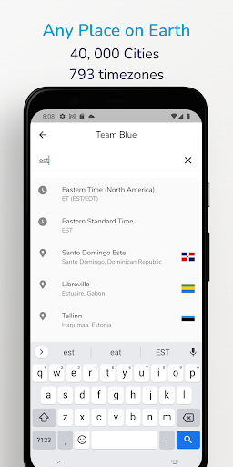 Easy Timezones Time & Widgets ekran görüntüsü