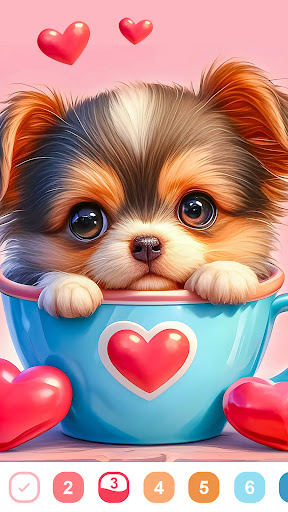 Love Color - Paint By Number ekran görüntüsü