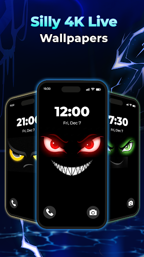 Smiley Fun Live Wallpaper ekran görüntüsü