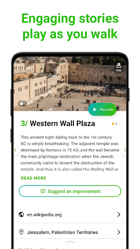 Jerusalem SmartGuide ekran görüntüsü