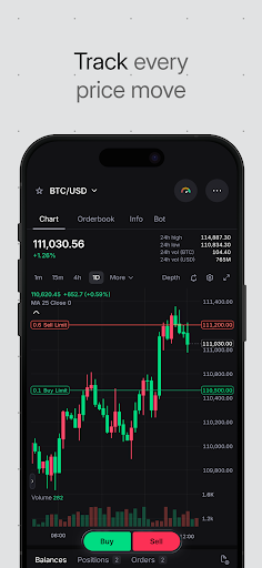 Crypto.com Exchange ekran görüntüsü