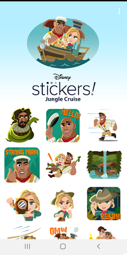 Disney Stickers: Jungle Cruise ekran görüntüsü